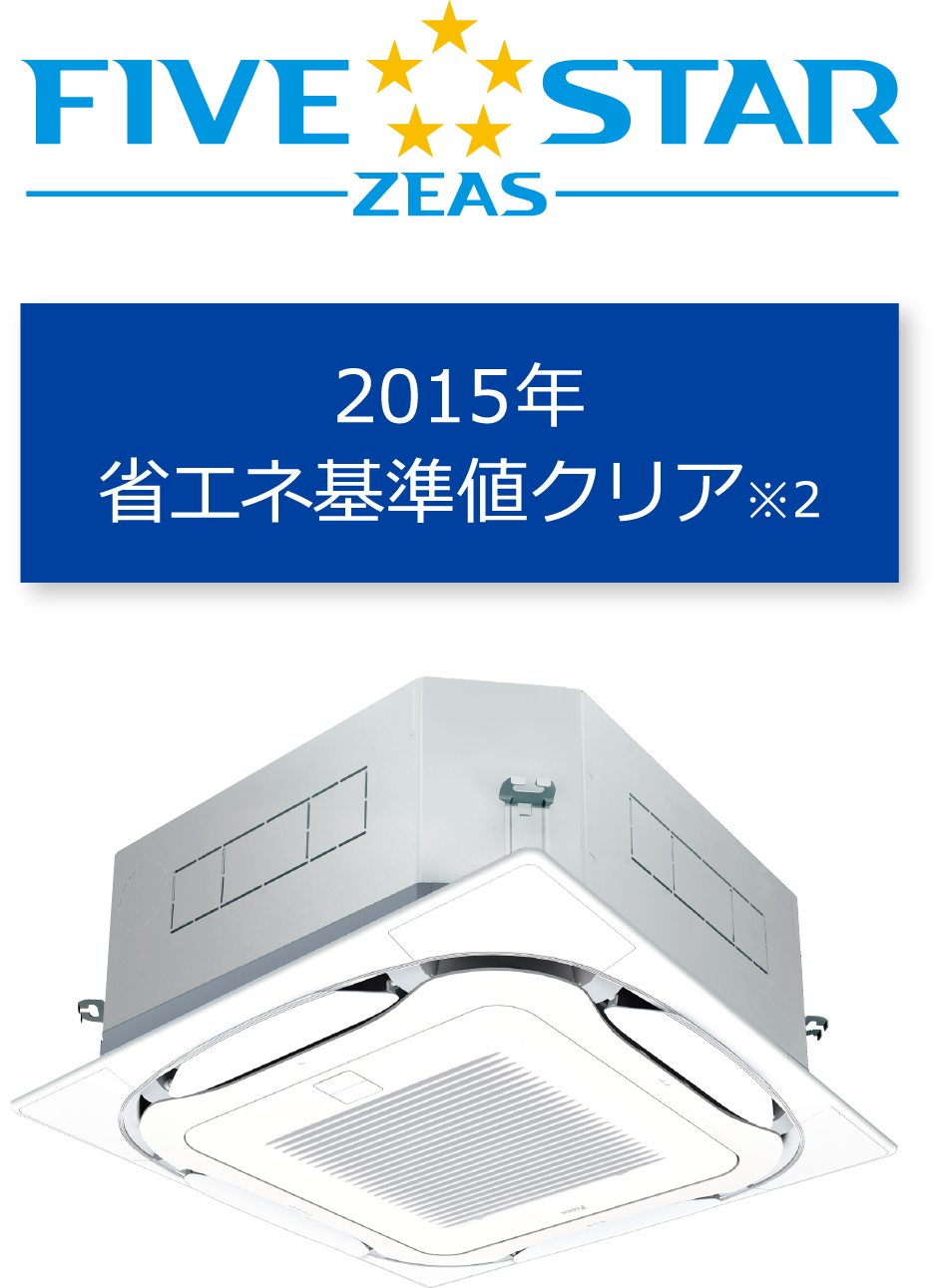 2015年省エネ基準値クリア※2